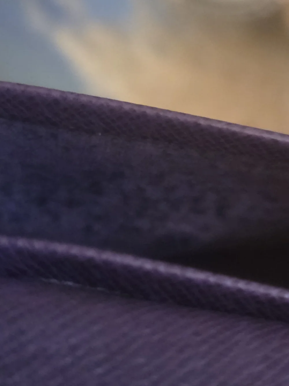 Louis Vuitton Vintage 97 Black Epi Leather Wallet Purple Interior